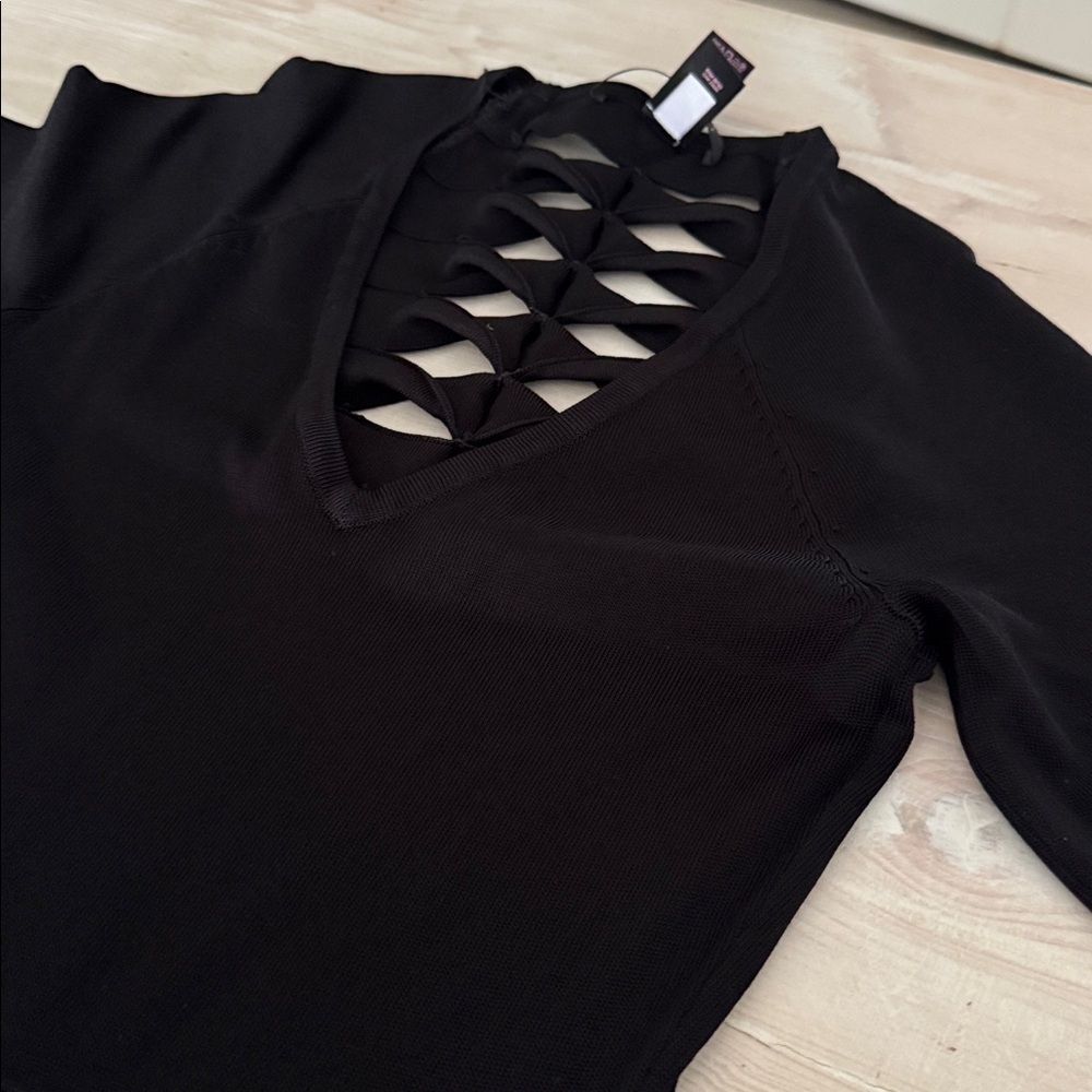 Victoria’s Secret bow back knit dress - Picture 4 of 7